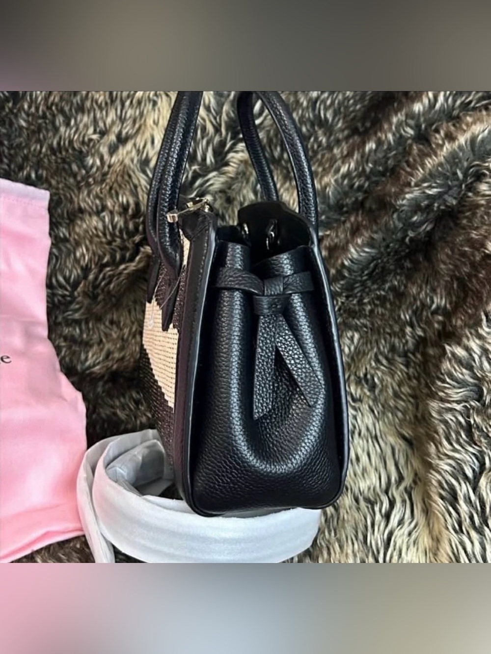 Kate Spade Woven Mini Crossbody Bag - Picture 3 of 9